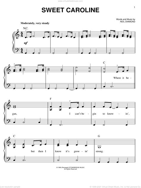 Sheet Music Piano Printable