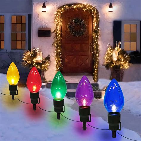 Giant Bulb Outdoor Christmas Lights