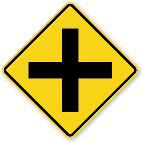 Intersection Road Traffic Signs