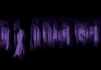 Dark Forest Background @ PixelJoint.com