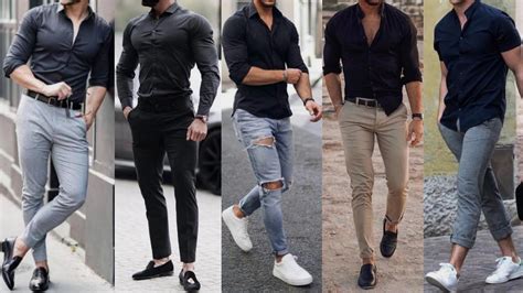 Black shirt dress outfit men | Dresses Images 2022