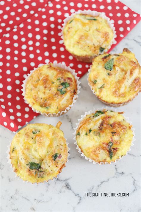 Omelet Muffins - The Crafting Chicks