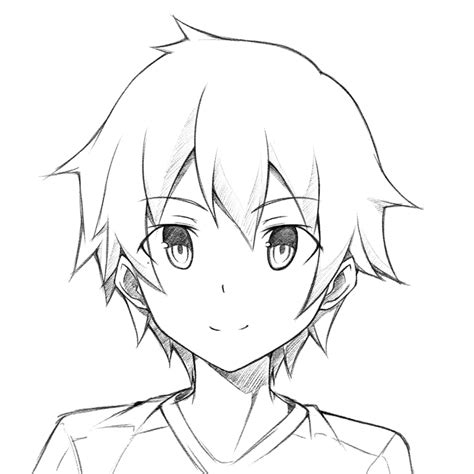 Anime Boy Drawing Step By Step at GetDrawings | Free download