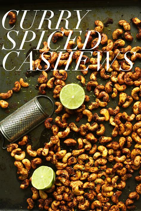 Curry Spiced Cashews | Minimalist Baker Recipes