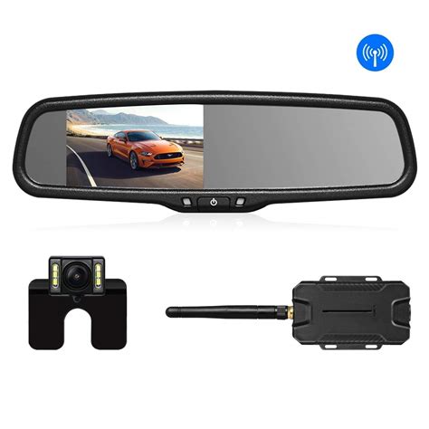 AUTO VOX Wireless Reverse Camera Kit Car Backup Camera with Rear View ...