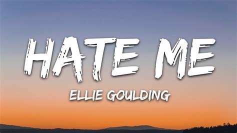 Ellie Goulding & Juice WRLD - Hate Me (Lyrics) Chords - Chordify