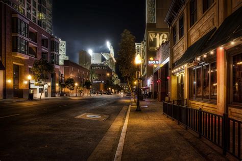 City Street Backgrounds At Night - Wallpaper Cave