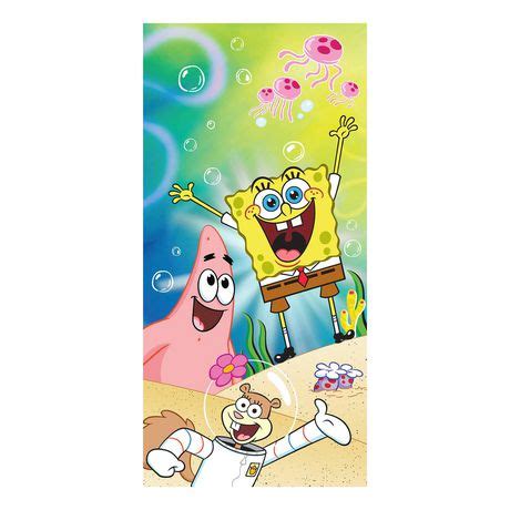 Spongebob "Deep Dive 20" Beach Towel | Walmart Canada