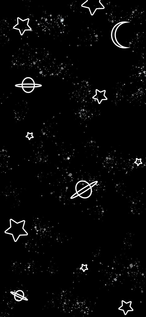 Black And White Space Aesthetic Wallpapers - Wallpaper Cave