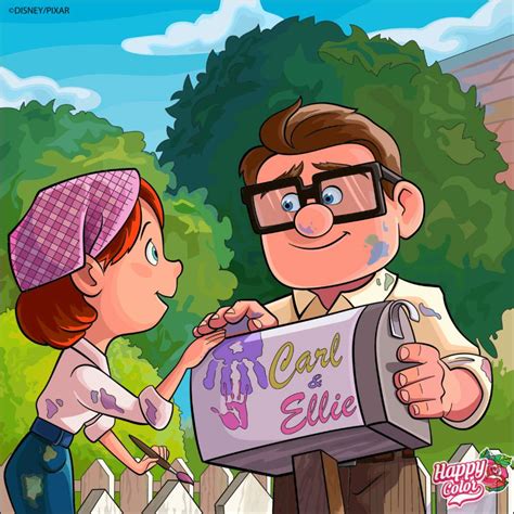 Jigsaw Puzzle | Carl and Ellie Find Love at the Mailbox | 25 pieces ...