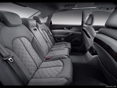 2011 Audi A8 L - Interior, Rear Seats View | Wallpaper #36