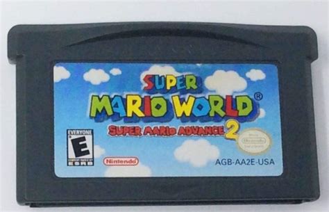 Video Game Super Mario Advance Super Mario World Yoshi's Island Super ...