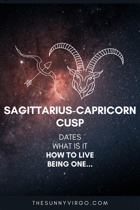 Sagittarius-Capricorn Cusp: Dates, Traits & How to Live Being One