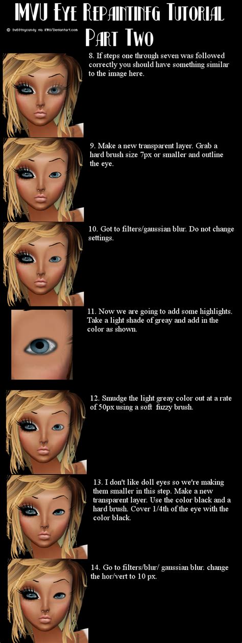 Imvu Eye Repainting Tutorial Part Two by sw33tnycandy on DeviantArt