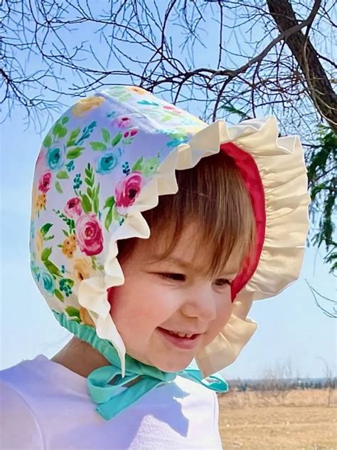 Free Baby Bonnet Sewing Pattern - Sew Crafty Me