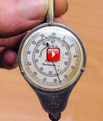 Vintage Swiss Opisometer Map Measure Curvimeter Switzerland - Good ...