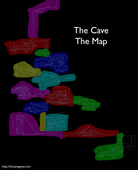 Map of The Cave - The Cave Guide - IGN