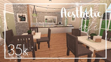 Small Aesthetic Bloxburg Cafe