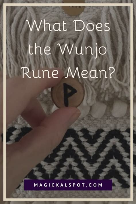 What Does the Wunjo Rune Mean? [Upright, Reversed & Uses]