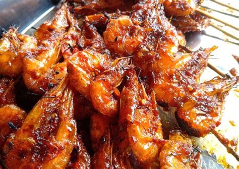 Resep Udang bakar madu oleh Ella Anggra Widodo - Cookpad