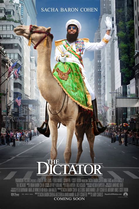 The Dictator (2012) - Posters — The Movie Database (TMDB)