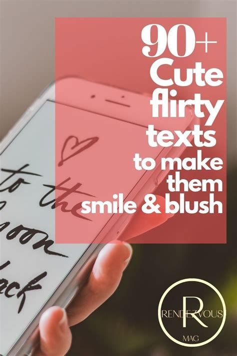 90+ Cute Flirty Texts to Make Him/Her Smile & Blush | Flirty texts for ...