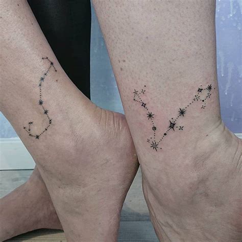 8 Vogue Ideas for Pisces Constellation Tattoo with Meanings | Body Art Guru