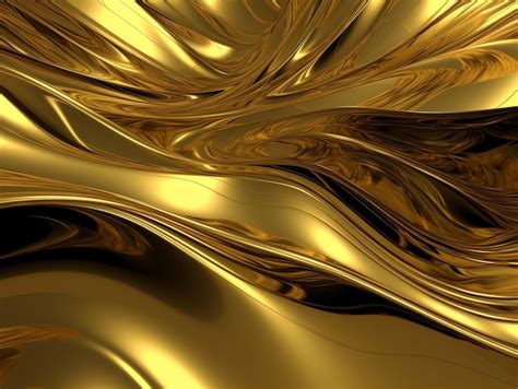 Gold abstract effect background for desktop and wallpaper | Premium AI ...