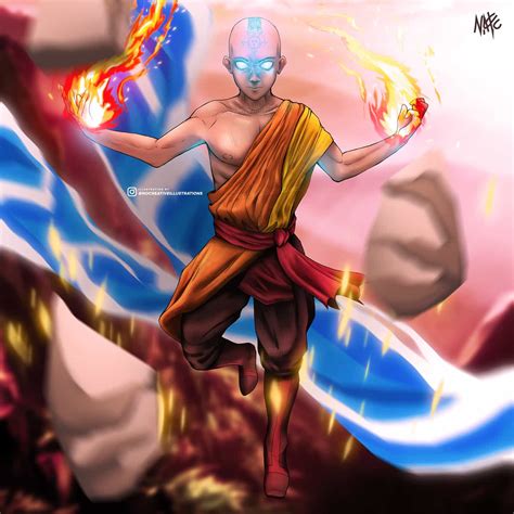 Avatar State Aang Fanart : r/ATLA