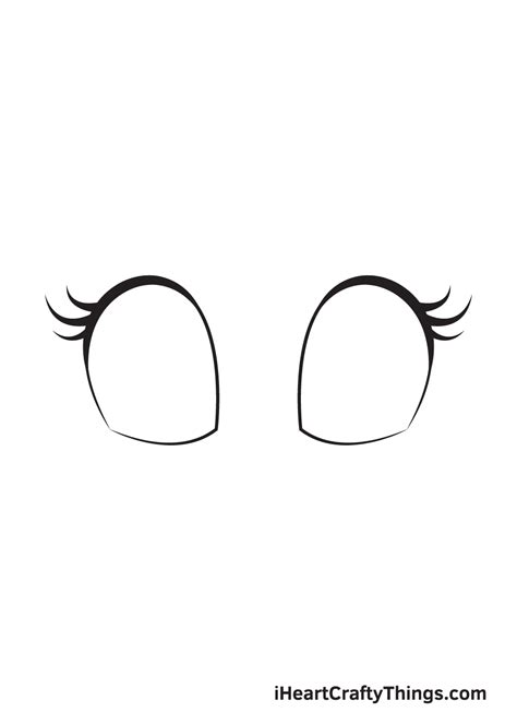 Drawing Different Shaped Eyes Clipart