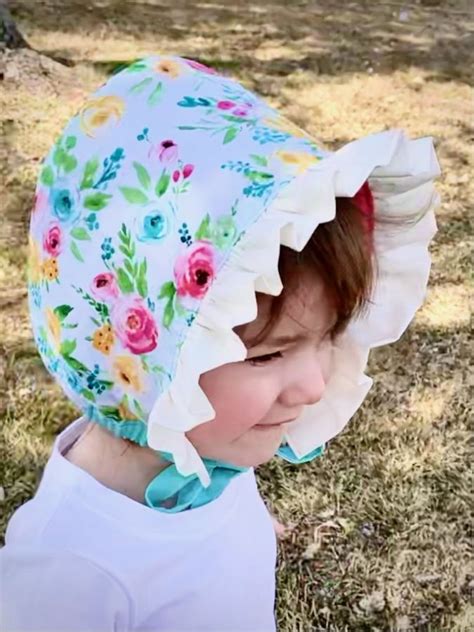 Free Baby Bonnet Sewing Pattern - Sew Crafty Me