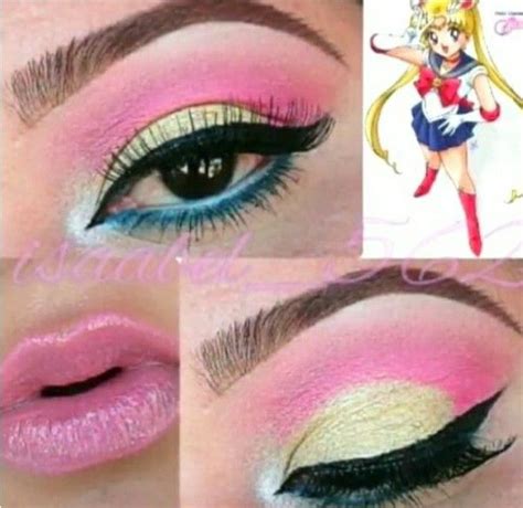 Sailor Moon makeup look | Sailor moon makeup, Anime cosplay makeup ...