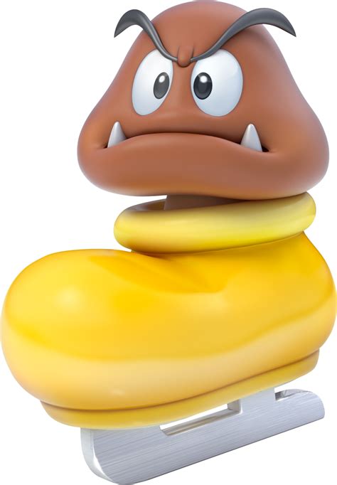 File:Goomba Shoe Artwork - Super Mario 3D World.png - Super Mario Wiki ...