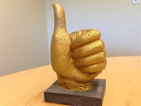 Thumbs up,statue,gold,hand,finger - free image from needpix.com