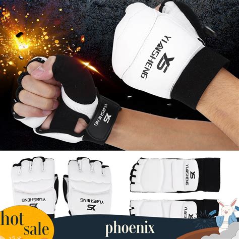 Adult/Kids Taekwondo Sparring Taekwondo Foot Guard Protector | Shopee ...