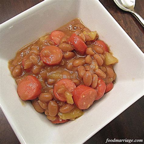 Recipe: Hot Dogs & Baked Beans for Two | Food Marriage