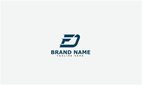 FD Logo Design Template Vector Graphic Branding Element. 10814037 ...