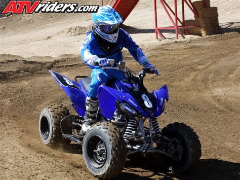 2008 Yamaha Raptor 250 ATV Motocross Race Test Review - Glen Helen ...