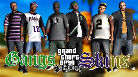 GTA San Andreas GTA V Gangs Skins #2 for SA Mod - GTAinside.com