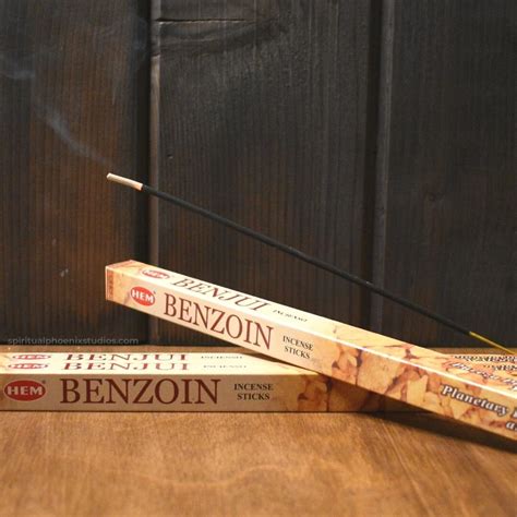 Hem Benzoin Incense Sticks — Spiritual Phoenix Studios