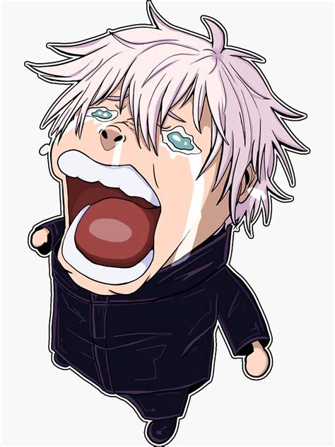 "Gojo Satoru" Sticker for Sale by soif-boi | Redbubble