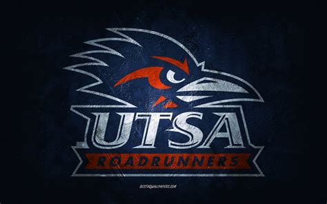 Download wallpapers UTSA Roadrunners, American football team, blue ...