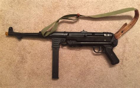 German MP40 Metal Replica Submachine Gun MGC68 - WW2 Toy Gun for ...