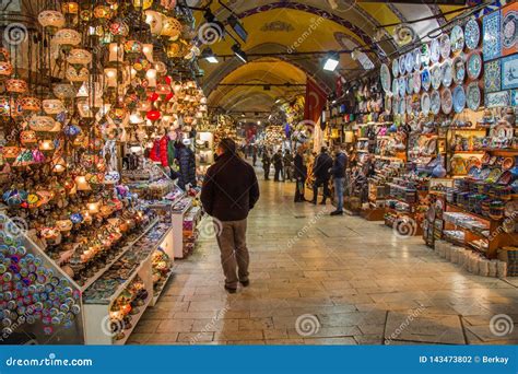 View of the the Grand Bazaar in Istanbul Stock Photo - Image of ...