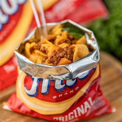 Walking taco frito chili pie - Learn how to make a walking taco