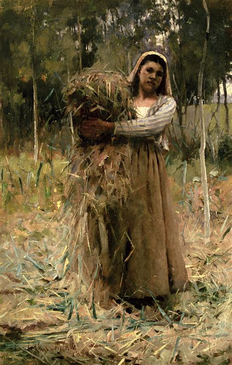 The Peasant Girl Painting by Arthur Melville