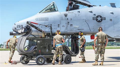 A-10 Thunderbolt II GAU-8 Avenger Autocannon - MilitaryLeak.COM