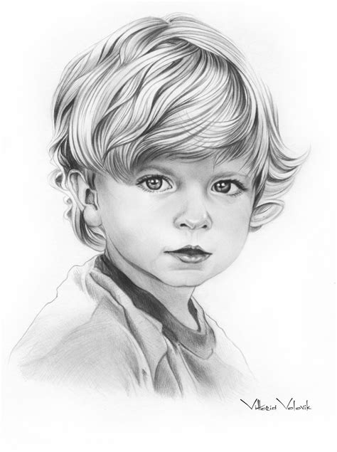 Custom Baby Portrait Pencil Drawing From Your Photo Sketch - Etsy