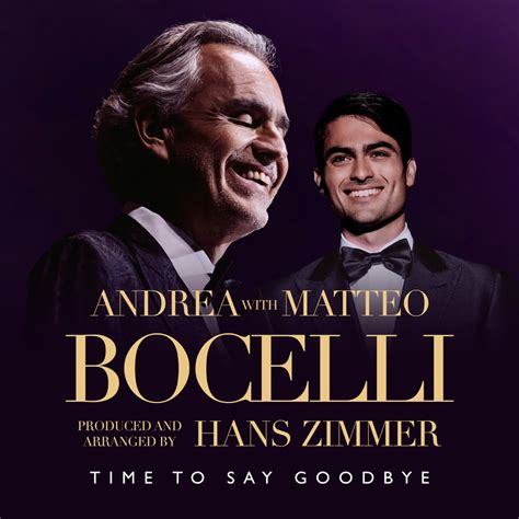 ‎Time to Say Goodbye - Single - Album by Andrea Bocelli, Matteo Bocelli ...