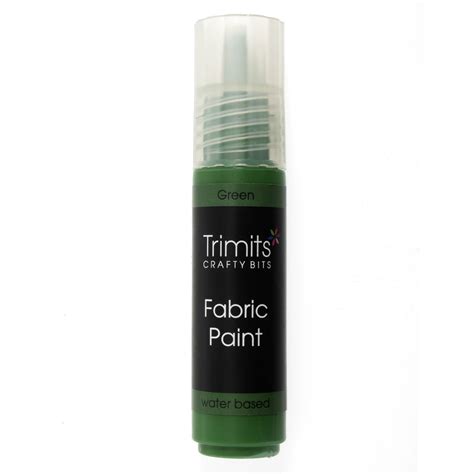 Fabric Paint: Pen: 20ml: Green - Trimits - Groves and Banks